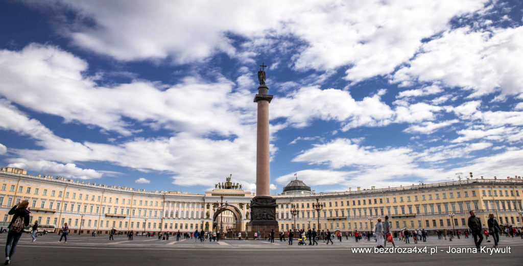 Sankt Petersburg - Plac Pałacowy - Дворцовая Площадь