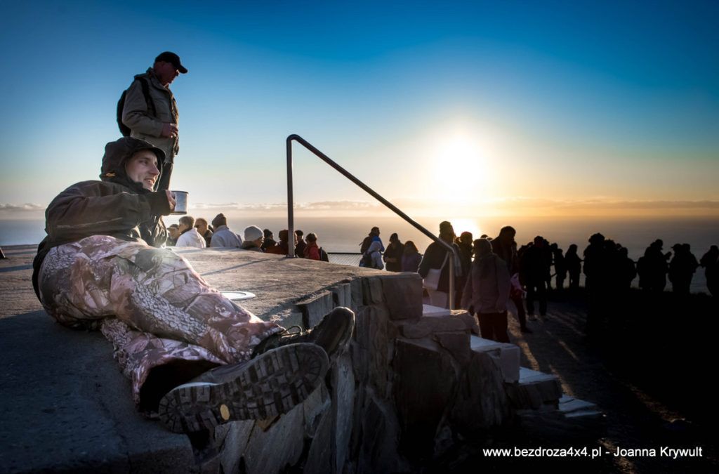 Nordkapp - cel podróży osiągnięty