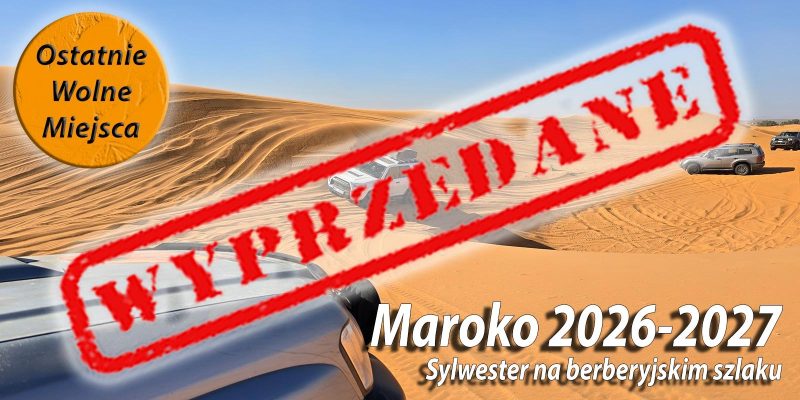 Maroko 4x4 2026 wyprzedane